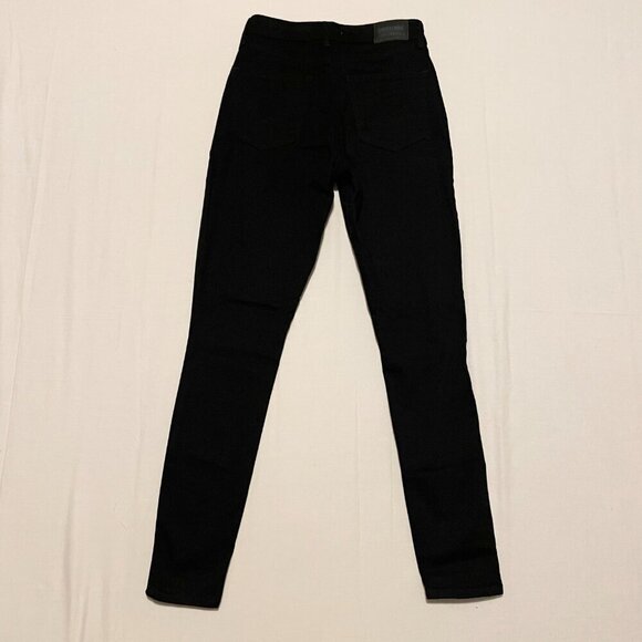 Levis Strauss Signature High-Rise Skinny Black Jeans Womans Size 28 - Picture 10 of 16